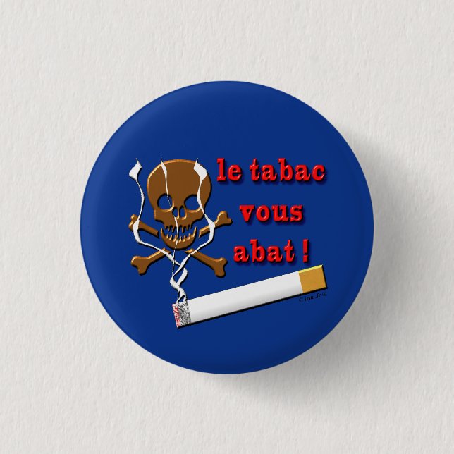 badge contre tabac (Devant)