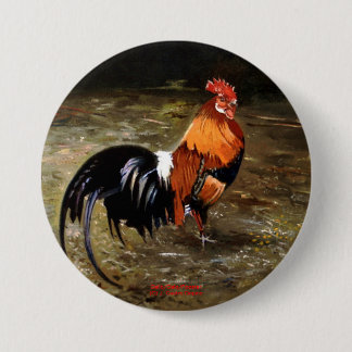 Badge Coq/Gaulois/Rooster