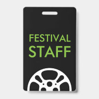 Cordons de bobine de film pour le personnel du fes