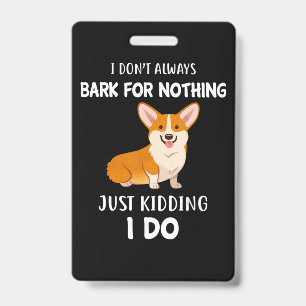 Badge Corgi