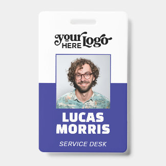 Badge CorporateBadge Employé/ID d'événement personnalisé