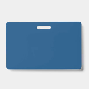 Badge Couleur Bleu Classique