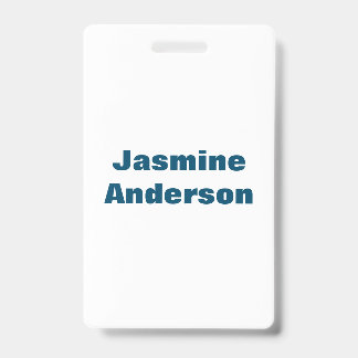 Badge Couleur bleu océan minimaliste moderne