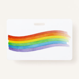 Badge Couleur d'eau Rainbow
