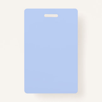 Badge Couleur uni clair perwinkle bleu clair