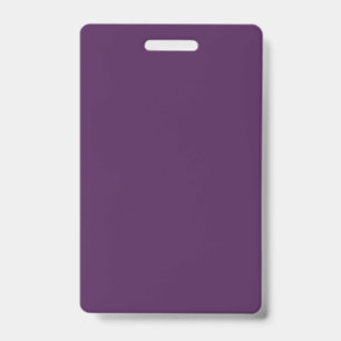 Badge Couleur unie violet foncé de minuit