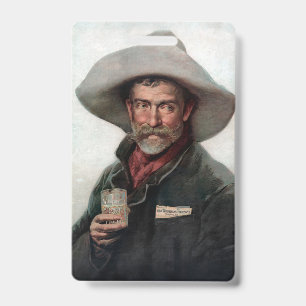 Badge Cowboy espagnol Ranchero dans le Vieux-Ouest Saloo