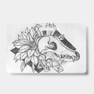 Badge Coyote de cristal