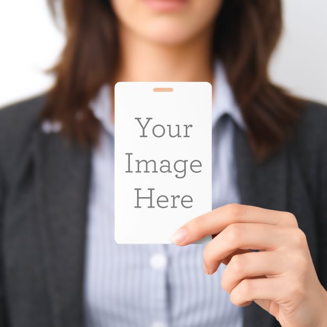 Badge Vertical (Présenté)