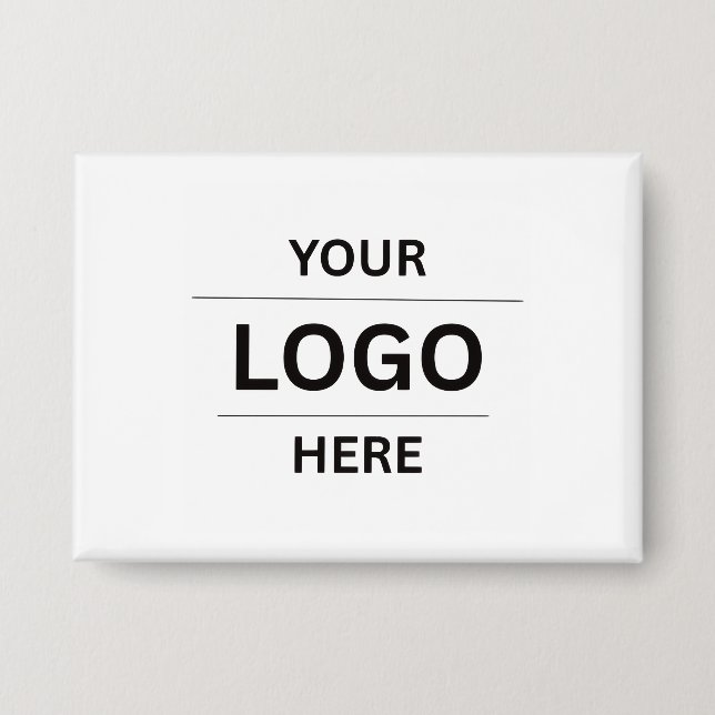 Badge Create Your Own Custom Business Logo Button (Recto)