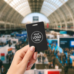 Badge Créations personnalisées élégantes et modernes vér