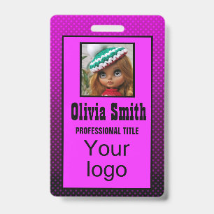 Badge Créé pour vous, élégant