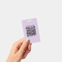 Créer un code QR | Violet lavande pâle