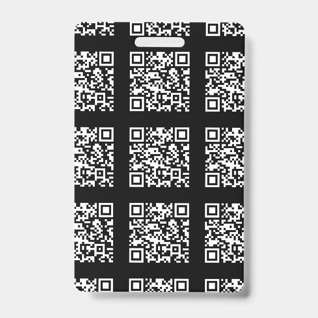 Badge Créer un Motif de code QR en mosaïque | Couleur mo (Avant)