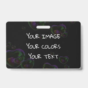 Badge Créer une personnalisation
