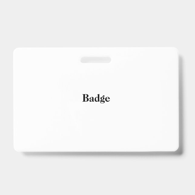Badge Créez le Vôtre (Avant)