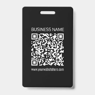 Badge Créez un code QR instantanément avec l'URL de votr