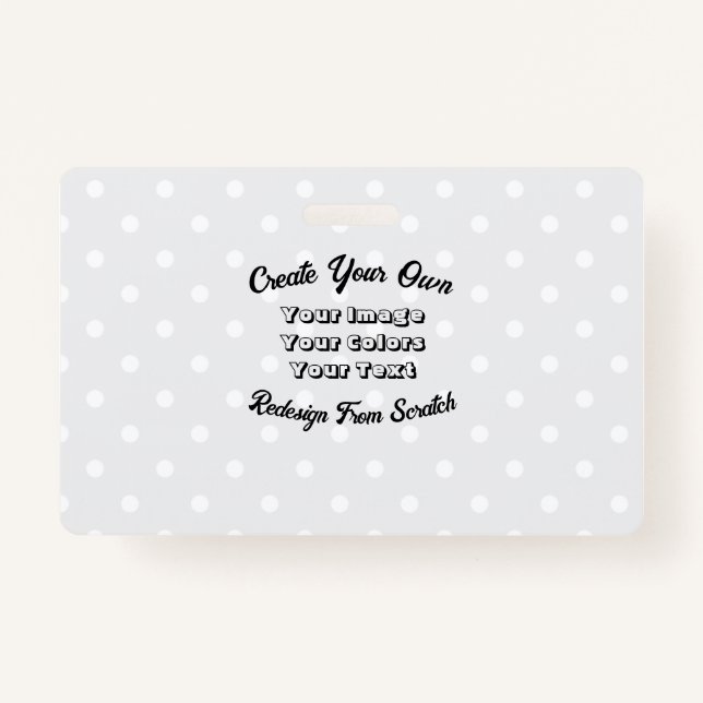 Badge Créez votre propre (Devant)