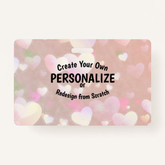 Badge Créez votre propre