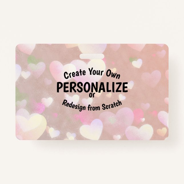 Badge Créez votre propre (Devant)