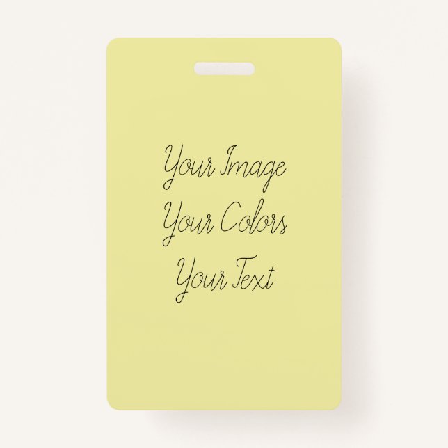 Badge Créez votre propre (Devant)