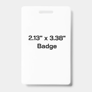 Badge Créez votre propre 2.13" x 3.38"