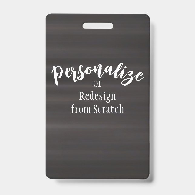 Badge Créez votre propre conception personnalisée (Face)