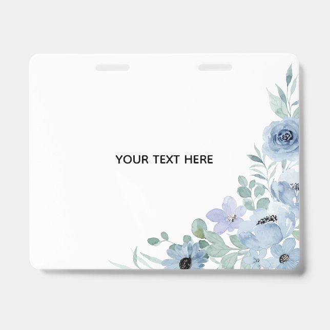 Badge Créez Votre Propre Fleur  (Avant)