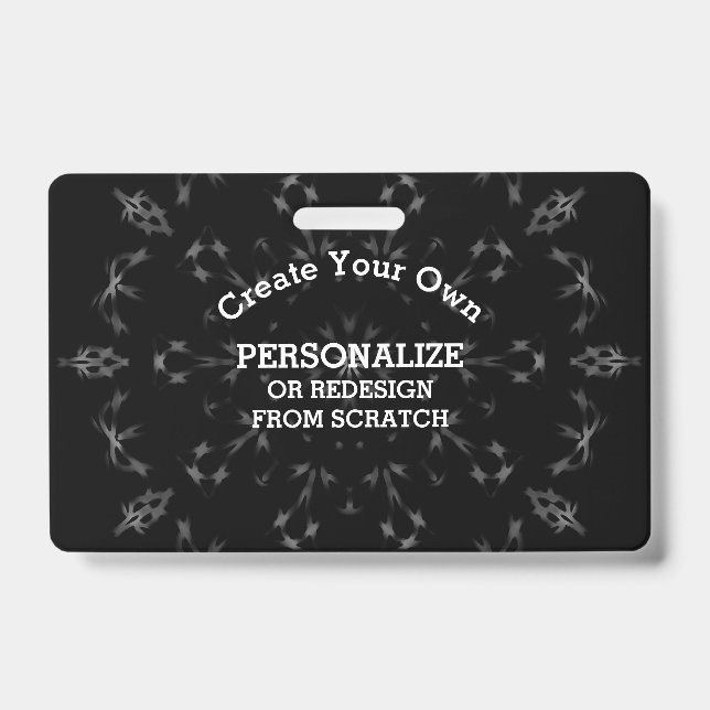 Badge Créez votre propre personnalisation (Avant)