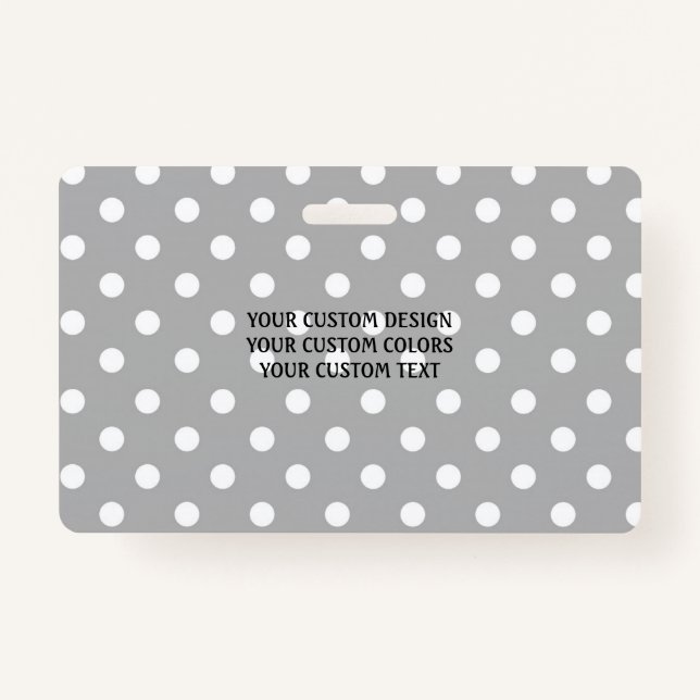 Badge Créez votre propre personnalisation personnalisée (Devant)