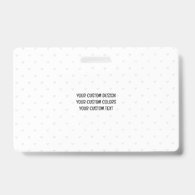 Badge Créez Votre Propre Personnalisé (Avant)