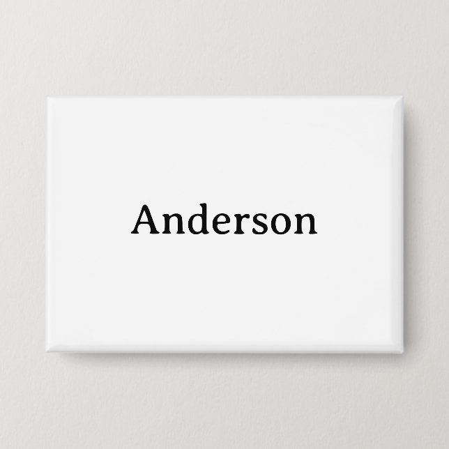Badge Créez votre propre rectangle 3,5"x2,5" (Recto)