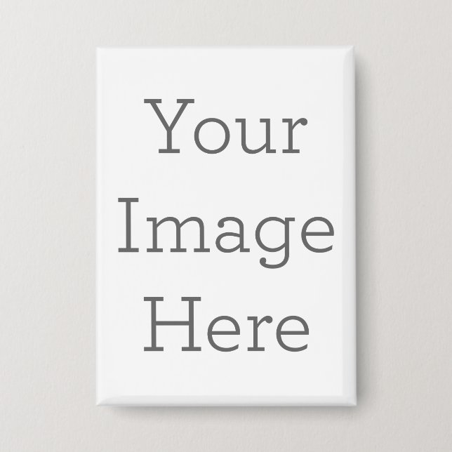 Badge Rectangulaire, 6,35 cm x 8,89 cm (Recto)