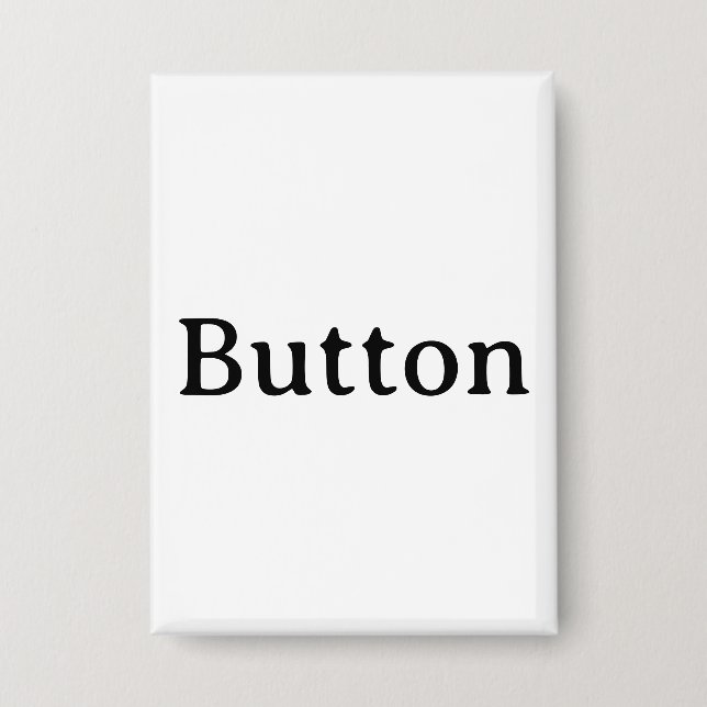 Badge Créez Votre Propre Rectangle Personnalisé Simple 2 (Recto)