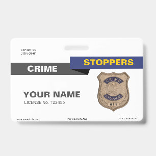 Badge Crime Stoppers
