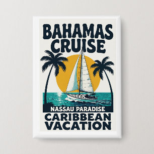 Badge Croisière aux Bahamas Nassau Paradis
