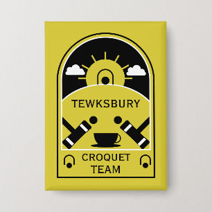 Badge Croquet de pelouse
