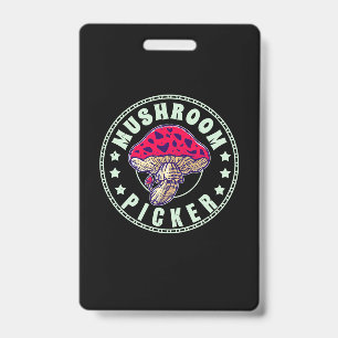 Badge Cueilleur de champignons