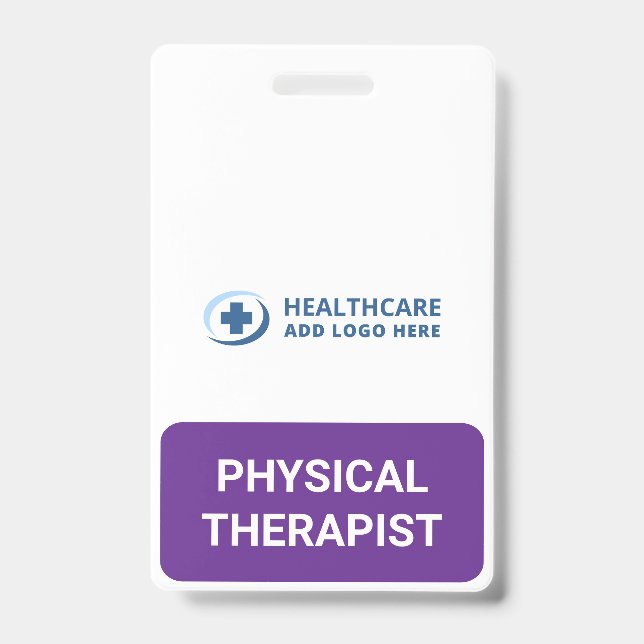 Badge Custom Color PT Physical Therapist Companion (Front)