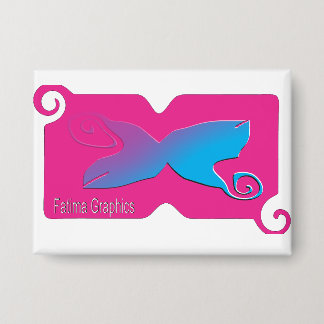 Badge Custom Fatima Graphics Gradient Pin Button