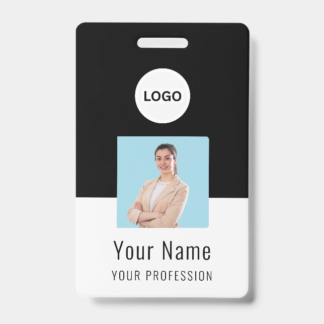 Badge Custom Logo ID Card | Personalized Photo & Text (Avant)