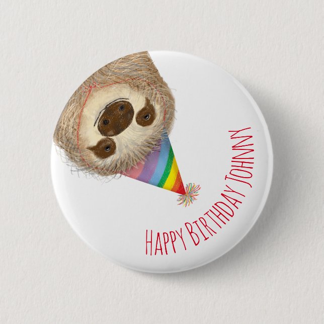 badge d'anniversaire personnalisé et heureux Stanl (Devant)