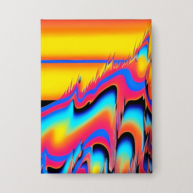 Badge Dans le flash préemballé des formes synthétiques - (Recto)