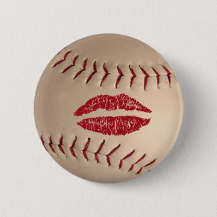 badge de baiser de baseball