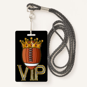 Badge de bannière de football VIP