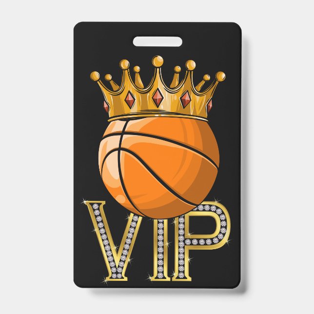 Badge de basket-ball VIP (Avant)