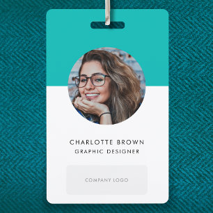 Badge de carte d'identité Badges photo nominatif