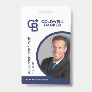 Badge de carte d'identité Coldwell Banker
