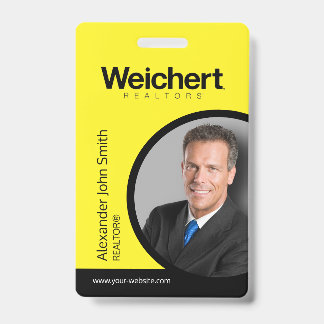 Badge de carte d'identité Weichert Realtors