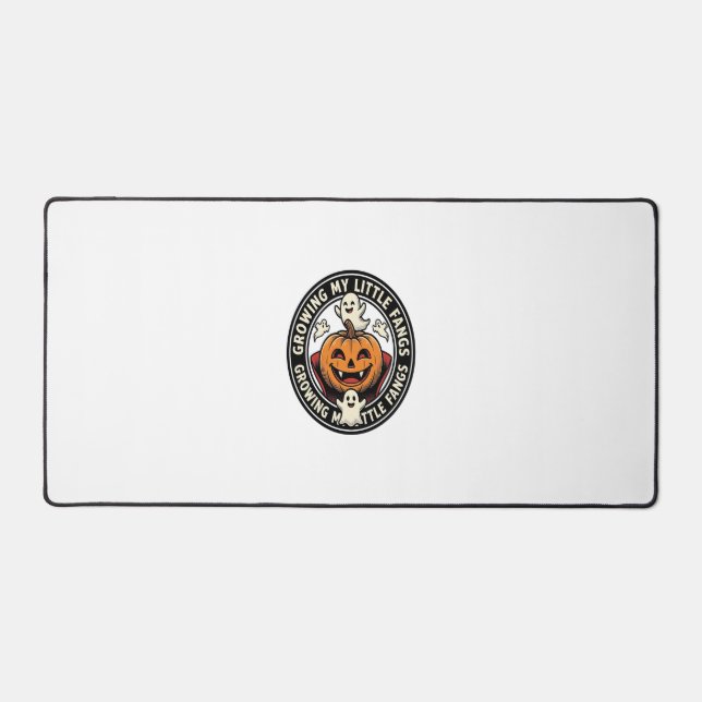 Badge de citrouille vampire faisant pousser mes pe (Recto)